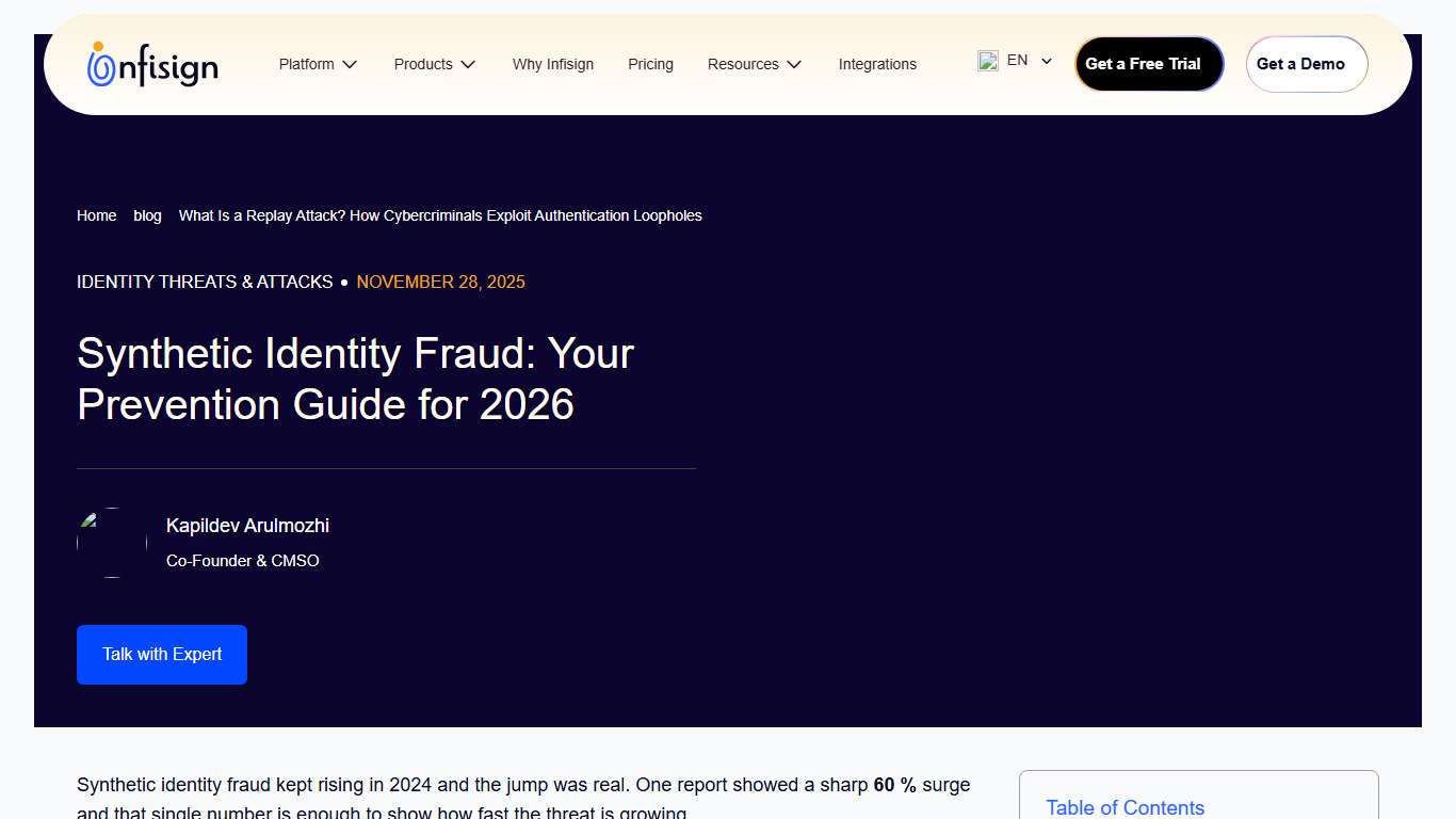 Synthetic Identity Fraud: Your Prevention Guide for 2026