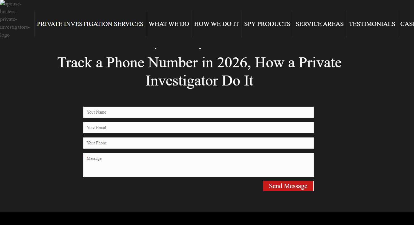 Track a Phone Number in 2026